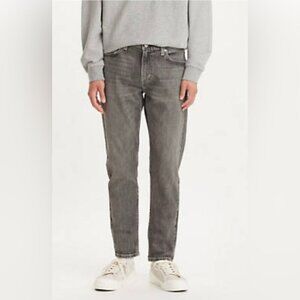 Levi’s 512 Lo-ball grey denim stretch comfort trend skinny tapered leg jean 32